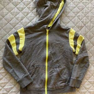 Tea Collection Gray Track Jacket, Size 8